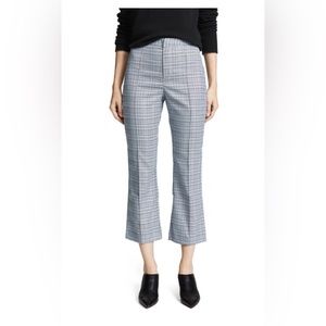 Wayf Finn Cropped Pants in Blue Tweed
